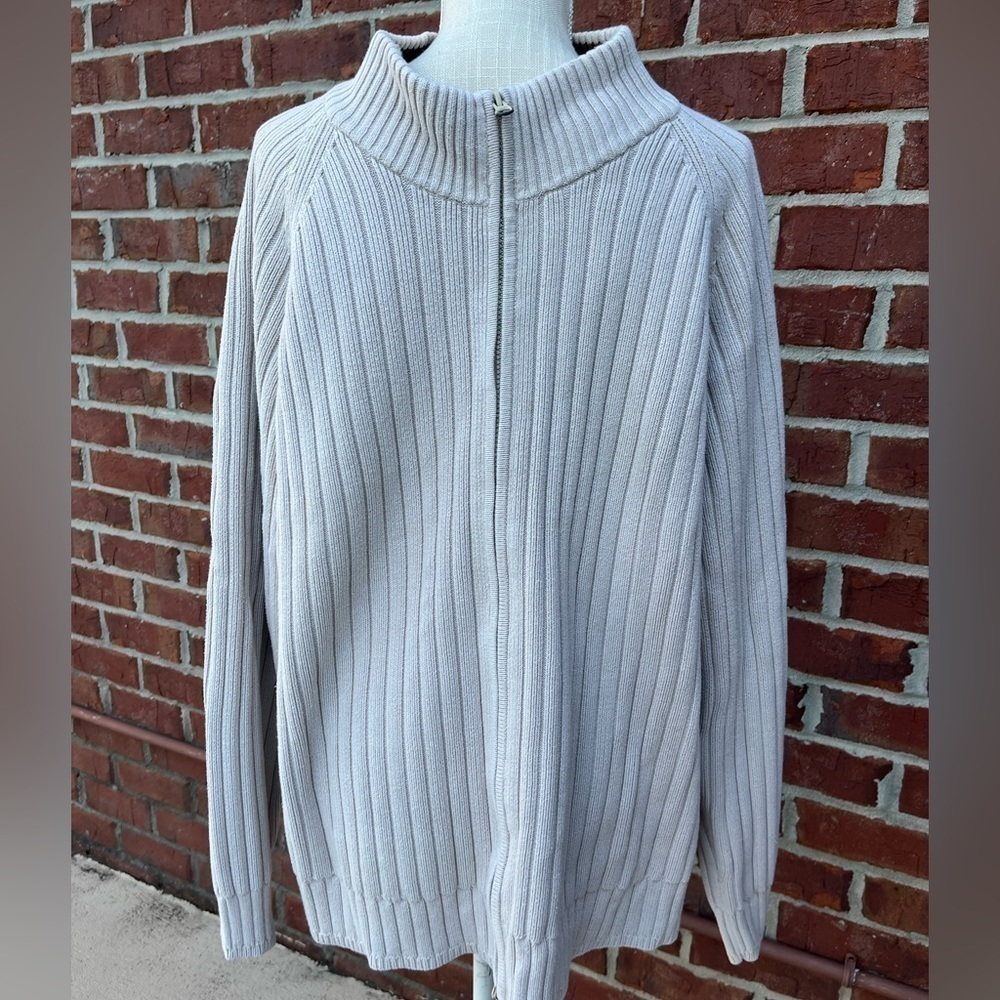 J. Ferrar Full-Zip Sweater- XXL